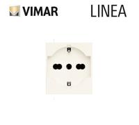 PRESA SCHUKO 16A VIMAR LINEA 30210.B BIANCO