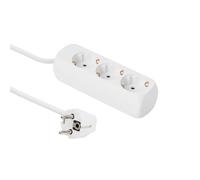Presa Schuko 3 vie 1,8M Bianca NEW