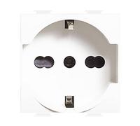 Presa Schuko antibatterica Bticino Matix 2P+T 16A 250V AC bipasso AM5440V16AB