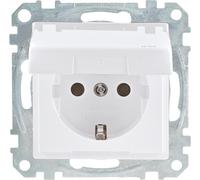 Presa Schuko Merten con pieghevole. Sistema