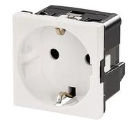 PRESA SCHUKO PANNELLO CHASSIS 16A 250V BIANCA CEE 7/4 TIPO F UPS SOCKET TEDESCA