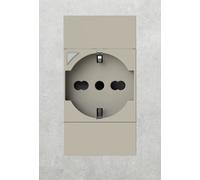 presa schuko smart WiFi compatib BTicino Living Now Sabbia- 4Box P40S 4BP40S.KM