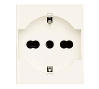 Presa Schuko Standard Vimar Linea 16A 2P+T P40 Bianca 30210.B