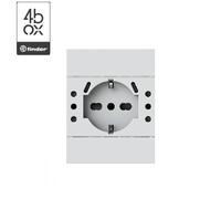 PRESA SCHUKO USB P503 BTICINO NOW 4BOX BIANCO 4BUSBP503.KW
