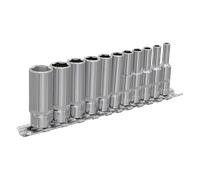 Presa Set 11pc 0.6cmSq Guida Profondo Walldrive Imperial AK2671 Sealey Nuovo