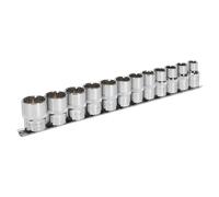 Presa Set 12pc 1.3cmSq Drive - Sealey AK70612 Nuovo