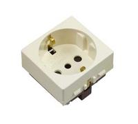 Presa Sicurezza Schuko P30 Venus 2 Poli+terra 16A Schuko P30 C 3 Pezzi
