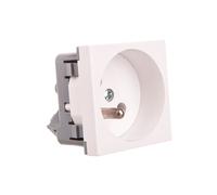 Presa singola 16A 2P+Z bianca QP 45X45 HB QUADRO QP 45X45_HB