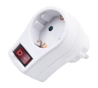 Presa Singola 16A 3680W Plastica al Fuoco Presa Singola 16A 3680W | Materiale plastico per robusto, resistenza termica, colore , dimensioni ridotte, durata nel tempo