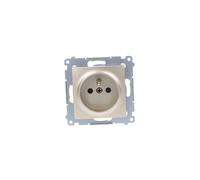 Kontakt-Simon DGZ1CZ.01/44 - Presa di corrente in oro, in plastica, IP20, 250 V, 75 mm, 40 mm