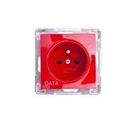 Presa singola DATA con mascherine IMPRESSION GP-1YZDP/m/00