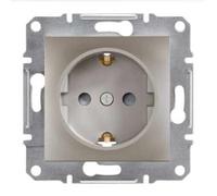 Presa singola SCHUKO con chiave senza telaio Asfora EPH2900269