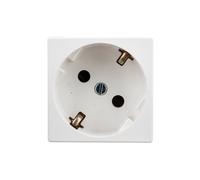 Presa singola Schuko K45 con/e 16A IP20 con Simon Connect K01/9