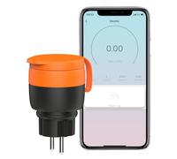 Presa Smart Esterna UCOMEN IP44, 16A/3680W, Contatore Potenza, Compatibile Alexa e Google Home, App Smart Life, da 1