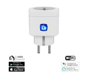 Presa Smart spina Schuko WiFi 10A Aigostar