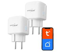 Presa Smart Wi-Fi Tuya con programmatore set da 2 pezzi GB735 W GreenBlue