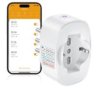 Presa Smart Wifi, Presa Elettrica Intelligente Italiana Tipo L Con Timer, Compat