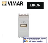 PRESA STANDARD USB VIMAR EIKON NEXT 20345.N.