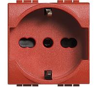 Presa Std Tedesco/Italiap30Red Living Int ( Bticino Cod. L4140/16R )