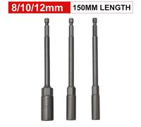 Presa Strumento Socket Wrench 3pcs 8/10/12mm Bicicletta Auto Macchine Hex Dado