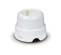 FANTON SPA PRESA P30 DA PARETE IN CERAMICA BIANCO 84011