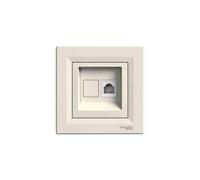 Presa telefonica ASFORA singola RJ11 crema EPH4100123