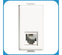 PRESA TELEFONICA RJ11 SERIE B-TICINO MATIX ART. AM5958/11N ORIGINALE