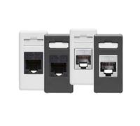 PRESA TELEFONICA RJ45 CAT 5E 'SISTEM' UTP - Bianco