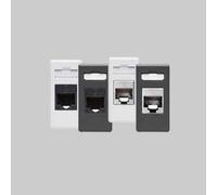 PRESA TELEFONICA RJ45 CAT 5E SISTEM UTP Bianco Interruttori Placche Gewiss