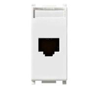 Presa Telefonica RJ45 Plana Vimar Cat. 5E Utp Colore Bianco