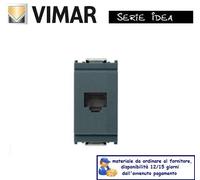 PRESA TELEFONICA RJ45 VIMAR IDEA 16337 GRIGIO.