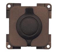 Presa telefono marrone da esterno - 1 PZ - 14.661.02 - 1466102