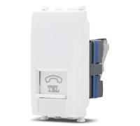 PRESA TELEFONO RJ11 SUN COMPATIBILE VIMAR ARKE' BIANCA SUN-MAPSUN-F923BI MAPAM