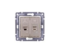 Presa teleinformatica RJ45 cat.5e non schermata VENA 515069