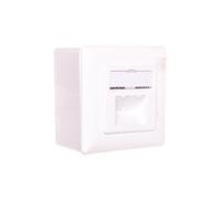 PRESA TELEINFORMATIVA DA INCASSO 2x RJ45 STP cat. 6 DN-9006-N