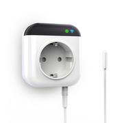 Presa termostatica WiFi intelligente per riscaldatore con timer conto alla roves