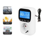 Presa Termostato Digitale Regolatore Temperatura con Impostazioni Timer Multiple