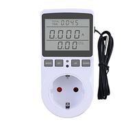 Presa Termostato Presa Regolatore Termostato: 230v Presa Termostato Con Sonda, Digitale Presa Termostato, Presa Con Termostato Con Interruttore Timer Per Serra, Acquario Riscaldamento Raffreddamento
