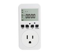 Presa Timer Digitale Multifunzione Design Compatto per Elettrodomestici