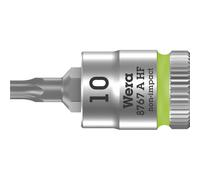 Cle a cricchetto WERA 8767 A HF Tory T10, lunghezza 28,0 mm, trazione 6,3 mm (1/4")