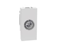 Presa tv Bticino Matix Go passante 1 modulo bianco - JW4202P14