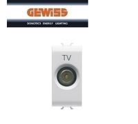 PRESA TV DIRETTA CONNETTORE MASCHIO GEWISS CHORUS BIANCO GW10361