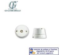 PRESA TV FEMMINA PORCELLANA GAMBARELLI BIANCO 00241