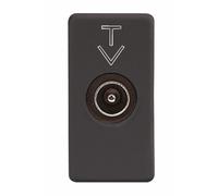 PRESA TV PASS.ATT.10DB C.M.9,5MM SY/BK