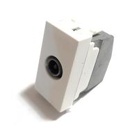 Presa TV IEC Maschio Coprifrutto Compatibile Legrand Vela Chiara