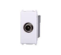 Presa TV Maschio, Compatibile Con Vimar Plana (1 Pezzo)