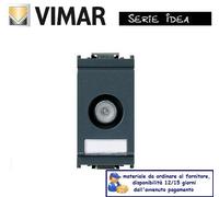 PRESA TV PASSANTE 10dB VIMAR IDEA 16306.10 GRIGIO.