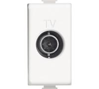 Bticino Presa TV e SAT Matix AM5202P14 passante 14 dB connettore maschio Bianco 1 m