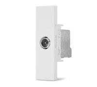 PRESA TV PASSANTE SERIE ZEN BIANCA MAPN234x-MAPN234B MAPAM