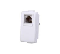 Presa tv, presa sat, presa di rete CAT5/CAT6, Presa tv RJ11 compatibile con Bticino Matix (RJ11, 1)